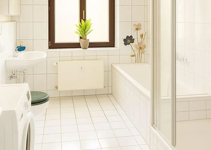 公寓 Angebot - Grosse - Max 6 Personen - Wifi - Waschmaschine - Badewanne - 2 Parkplaetze - Zentrale Lage - Grosse Kueche